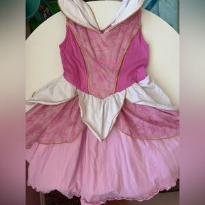 Disney Aurora play dress Pink and White Princess Costume